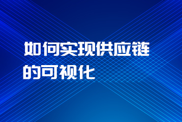 如何实现供应链的可视化，以便更好地管理供应商和库存？